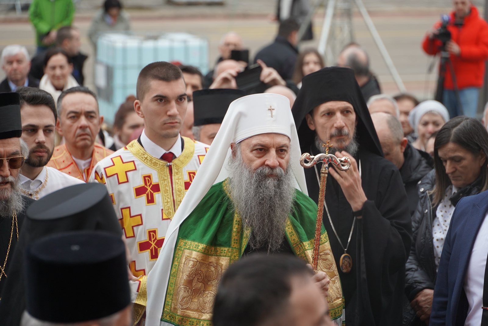 Patrijarh Porfirije dočekan u Banjaluci (FOTO,VIDEO)