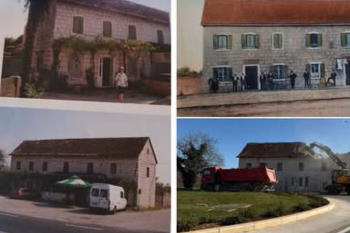 Srušena Vukadinovića kuća, reagovalo Srpsko narodno vijeće