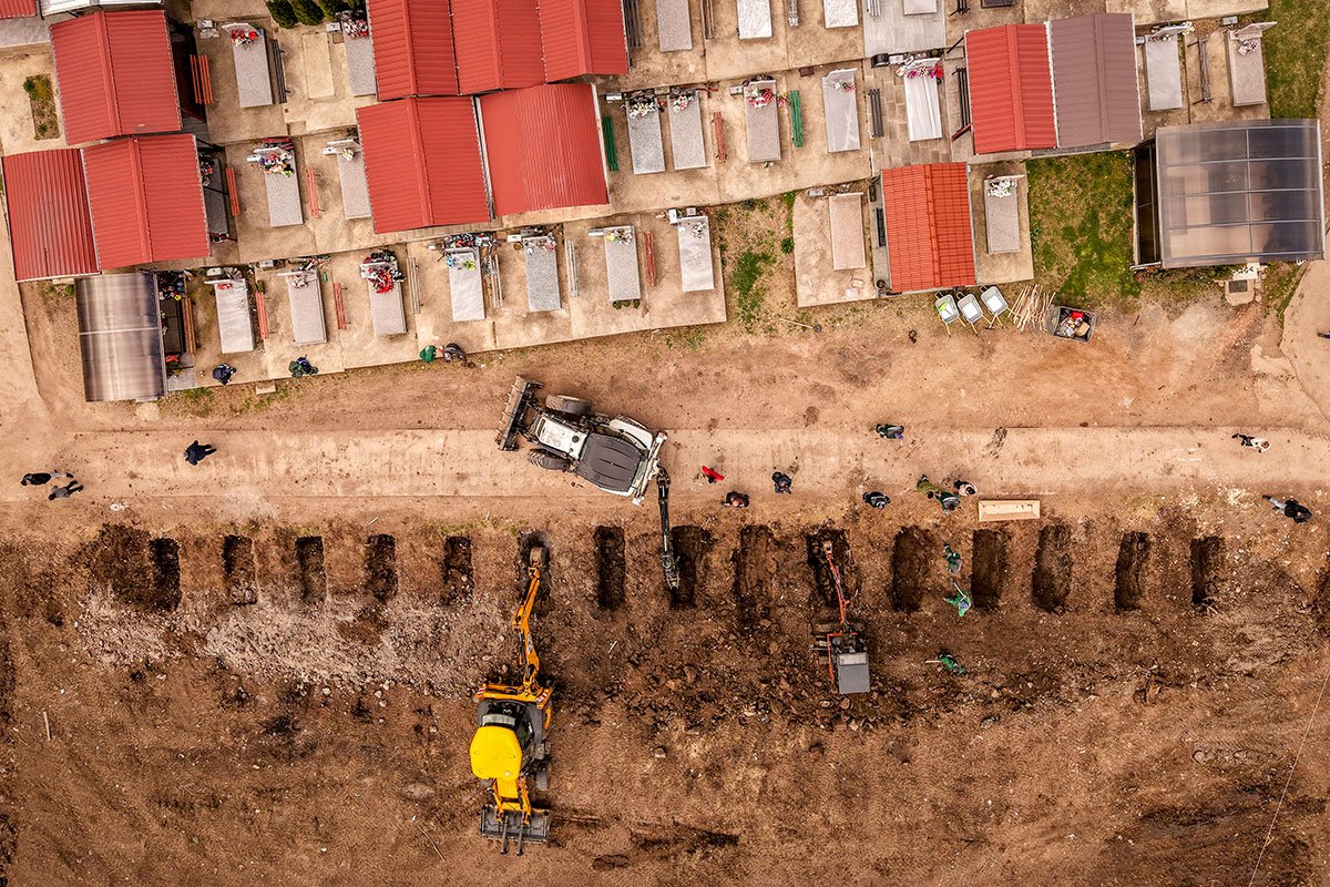 Kopaju se grobovi za najmasovniju sahranu u Sjevernoj Makedoniji