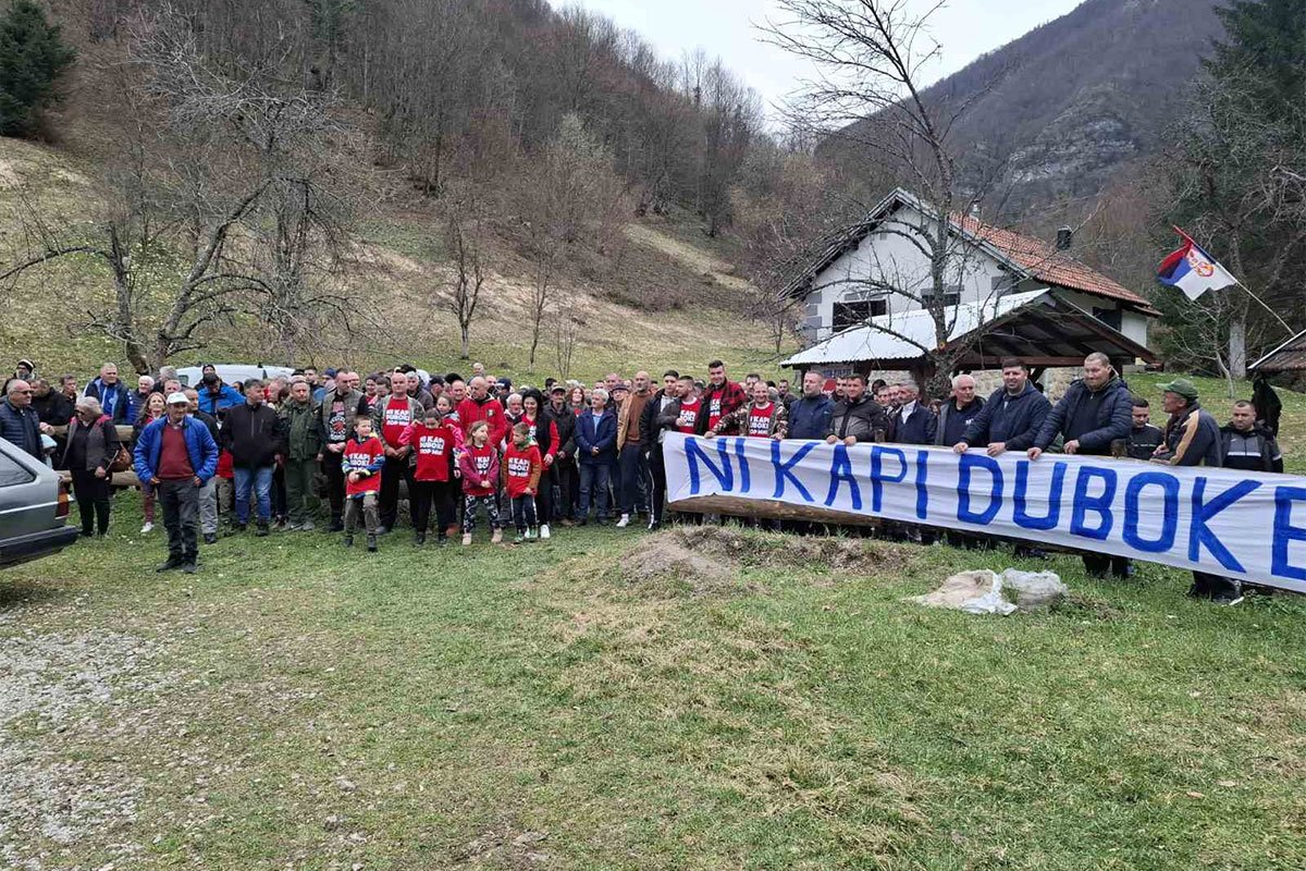 Stanovnici Kotor Varoša stali u odbranu turističkog dragulja Srpske