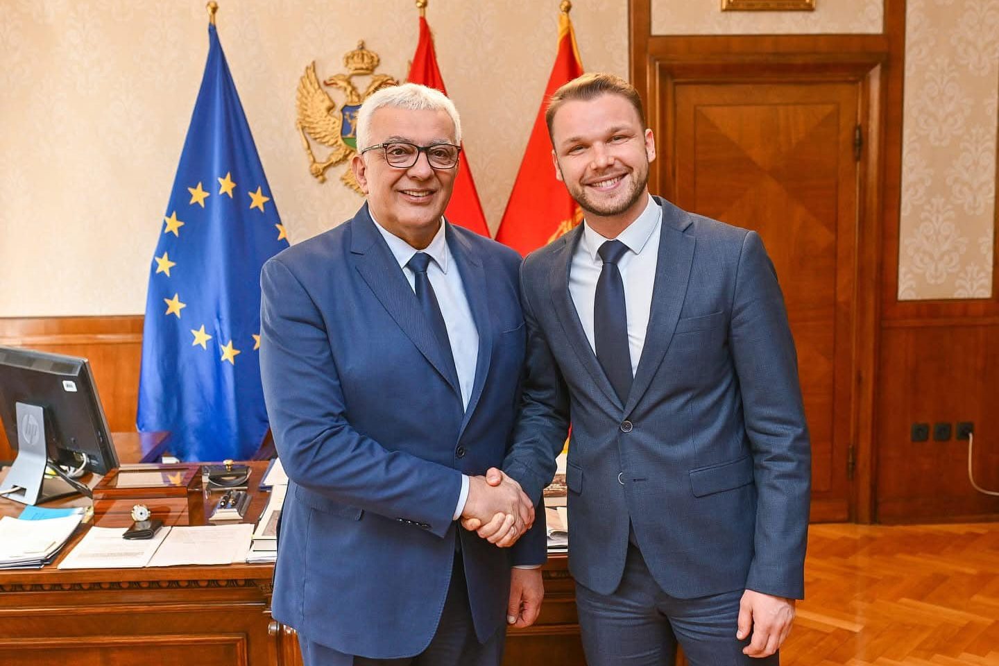 Stanivuković i Mandić o jačanju srpskih veza između Republike Srpske i Crne Gore