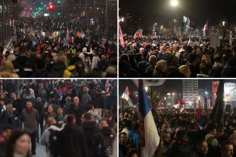 Juče održani studentski protesti u Beogradu
