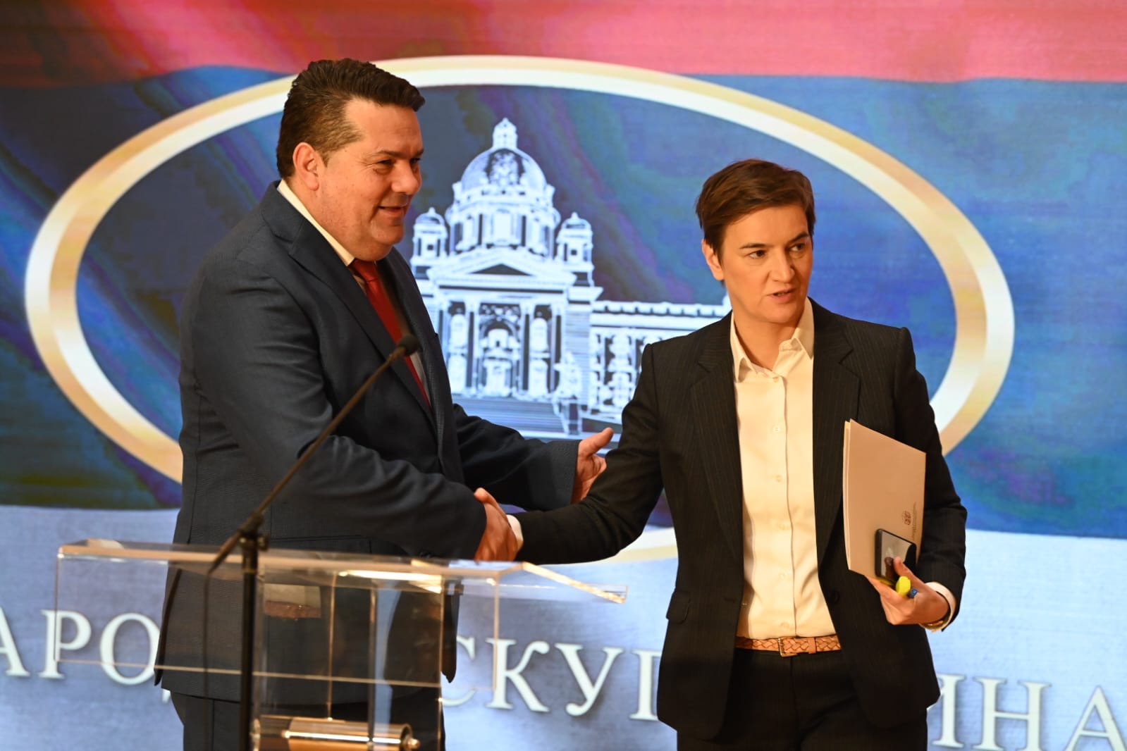 STEVANDIĆ  pružio punu podršku predsjednici Narodne skupštine Republike Srbije Ani Brnabić
