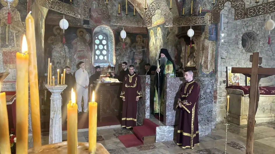 Patrijarh Porfirije u Pećkoj patrijaršiji