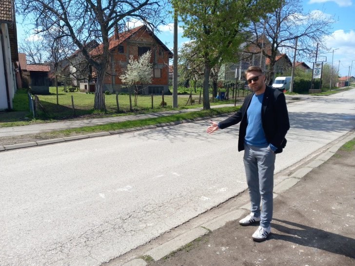 Nevidljivi pješački prelaz u Bijeljini