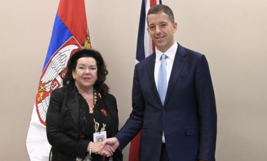 Marko Đurić razgovarao sa Karen Pirs i o KiM