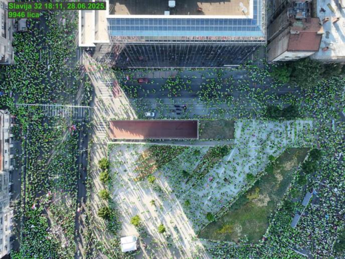 TRI PUTA MANJE LJUDI NEGO 15. MARTA! MUP saopštio koliko je ljudi na protestu blokadera u Beogradu