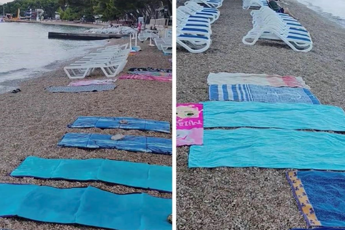 Fotografisala plažu u Makarskoj: Da li je i vama ovo jadno?