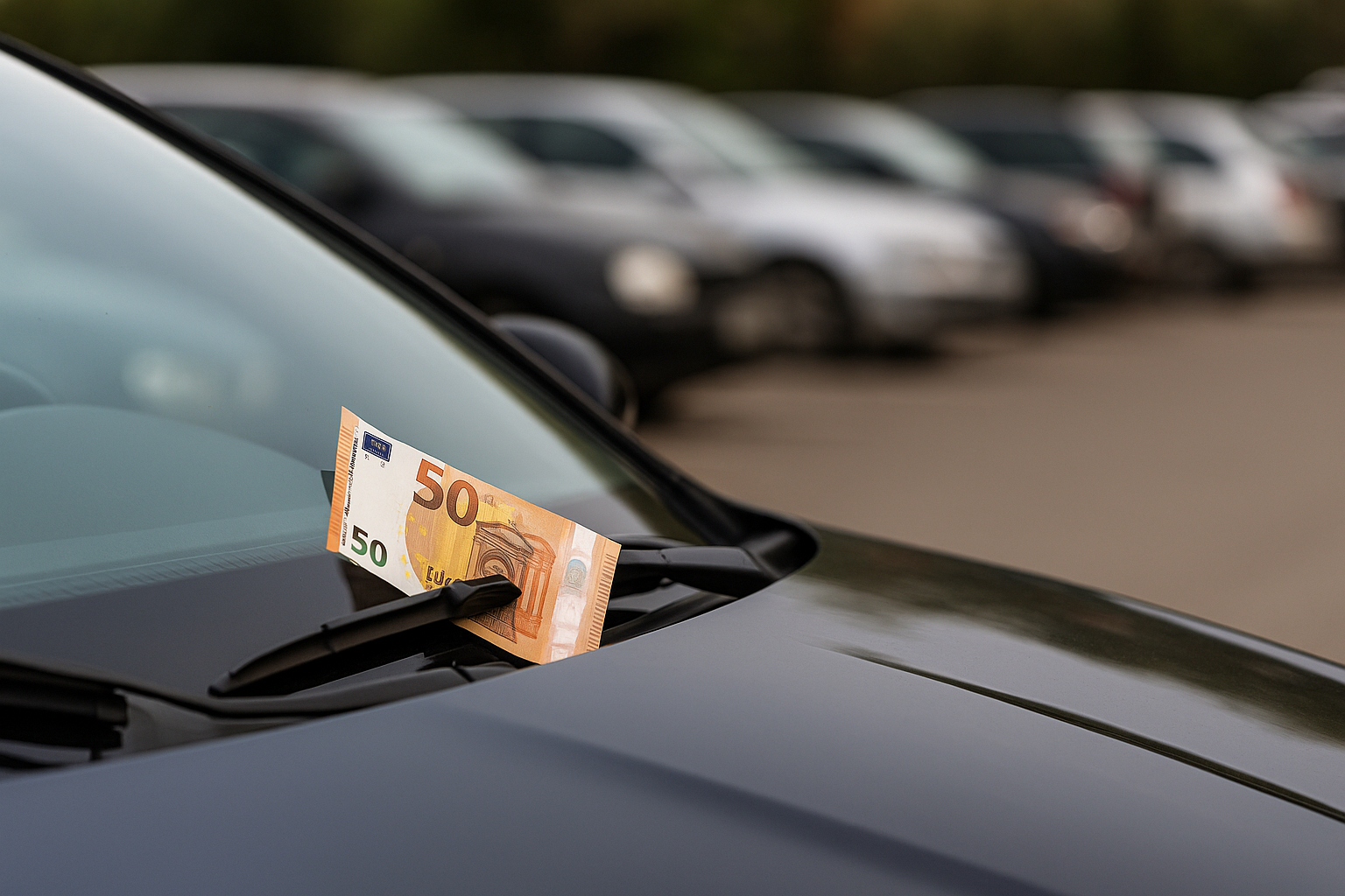 Ako ugledate novčanicu od 50 evra ispod brisača ne dirajte je i nastavite voziti