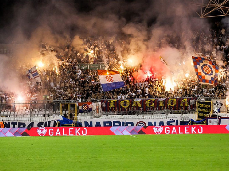 Skandalozno skandiranje na Poljudu protiv Srba i Srbije