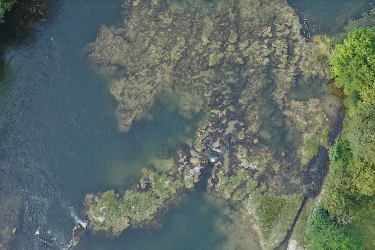 NI TRAGA OD SMARAGDNO ZELENE BOJE Una još zamućena, nema objašnjenja šta je uzrok onečišćenja