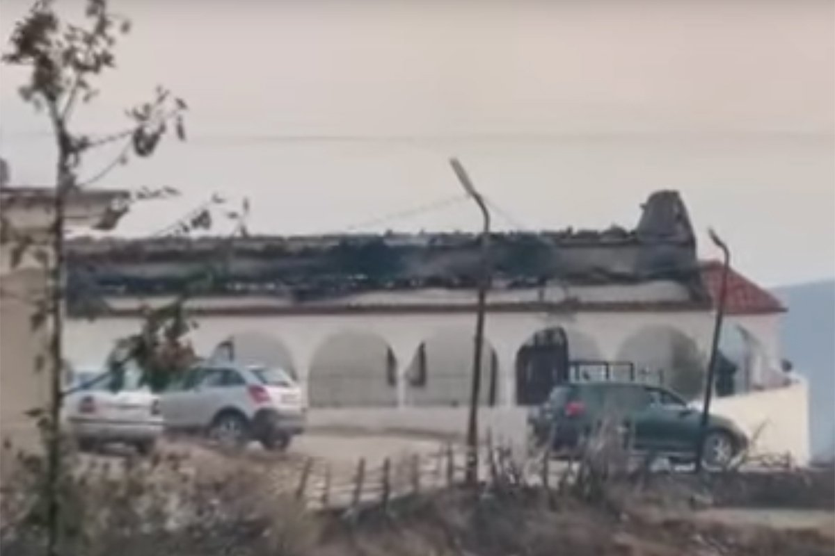 Još jedna crkva izgorjela u Albaniji: Požar uništio tek obnovljen hram