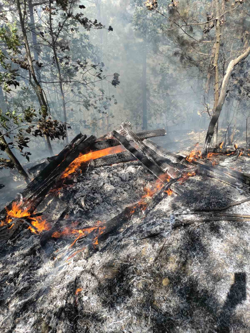 Požar s područja Maglaja proširuju se prema Doboju