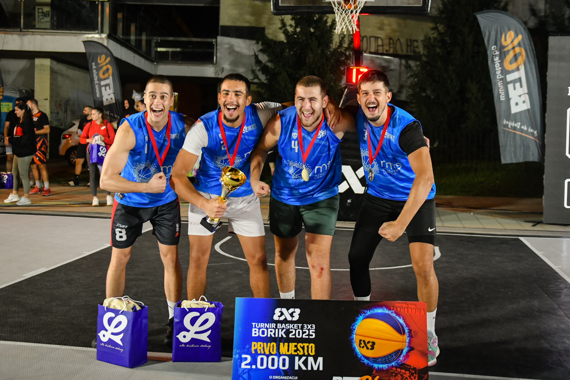 Pobjednici Borikovog 3×3 turnira “Derventa MBet” i “Priječani”