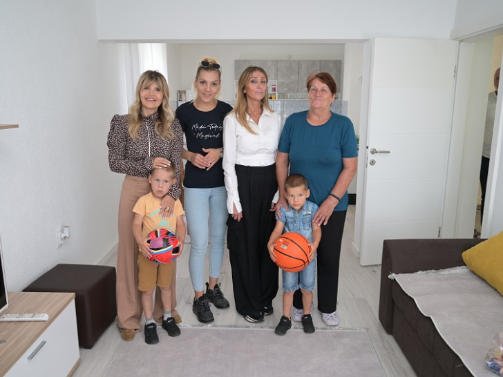 Porodica Gvero konačno u toplom domu zahvaljujući “M:telu”