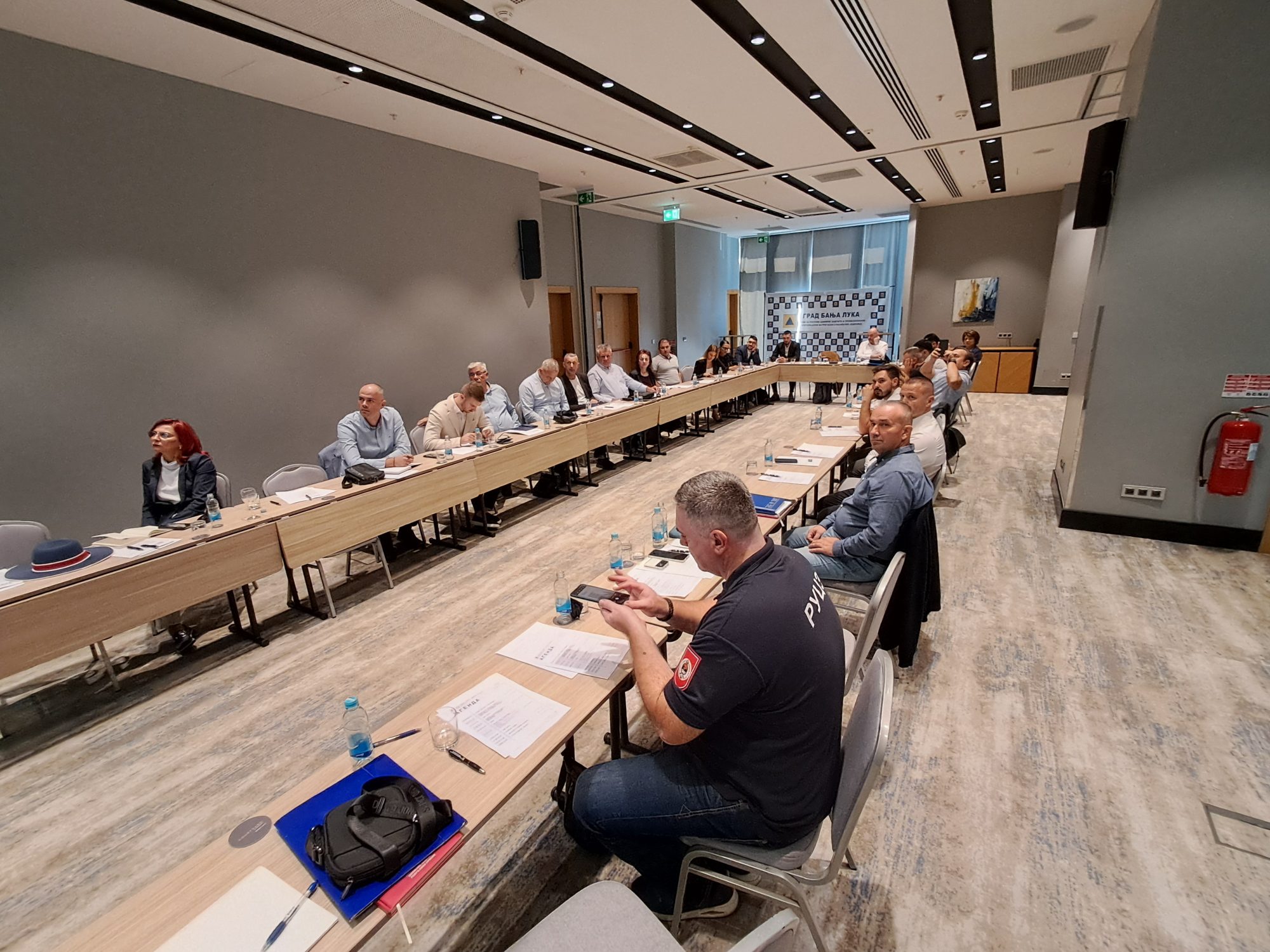 Edukacija za pripadnike Gradskog štaba za vanredne situacije, Babić: Edukacijama i obukama podići nivo spremnosti