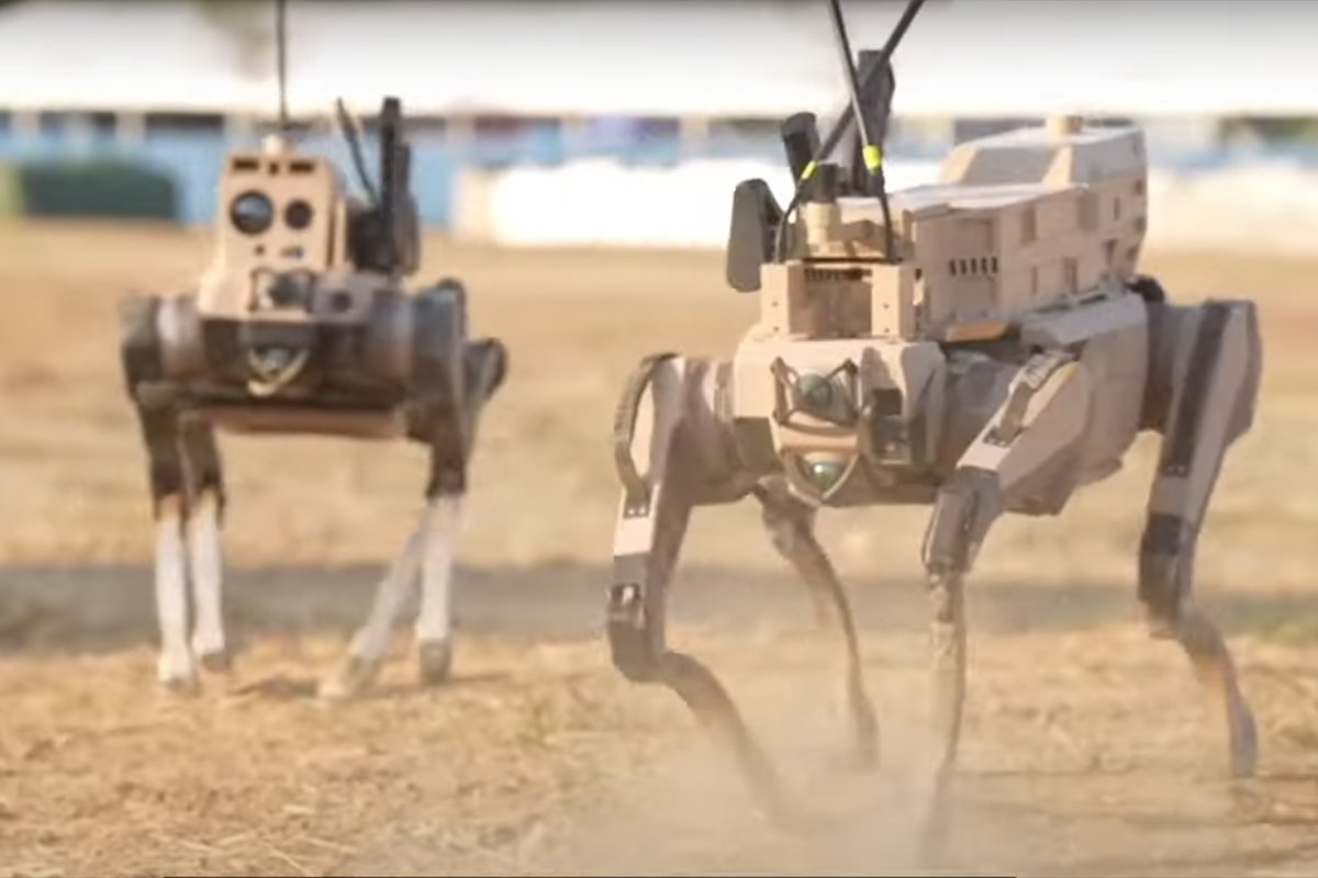 Šta su kineski “roboti-vukovi”: Oružje koje korača, puca i izviđa