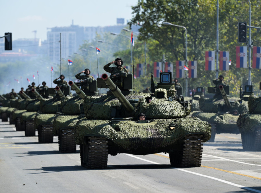 Velika vojna parada ”Snaga jedinstva” u Beogradu, prenos na TOK TV