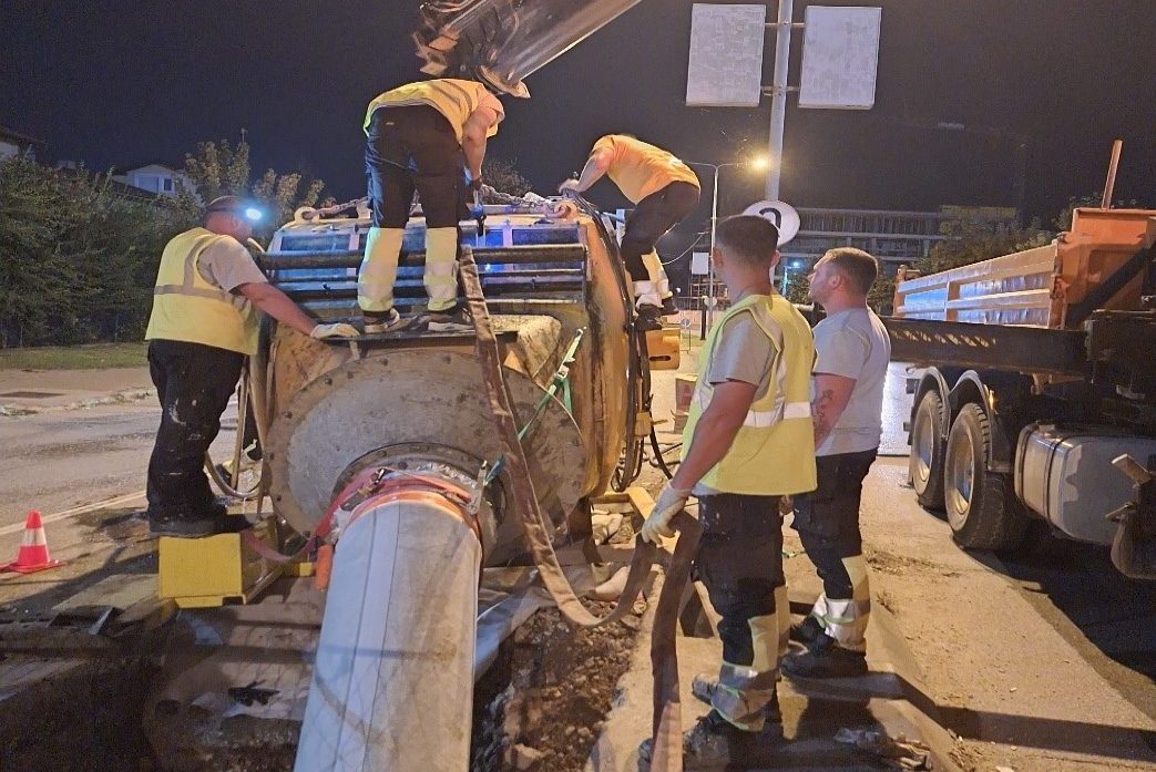 Sanacija dijela magistralnog vrelovoda Vrbas na Rebrovačkom mostu