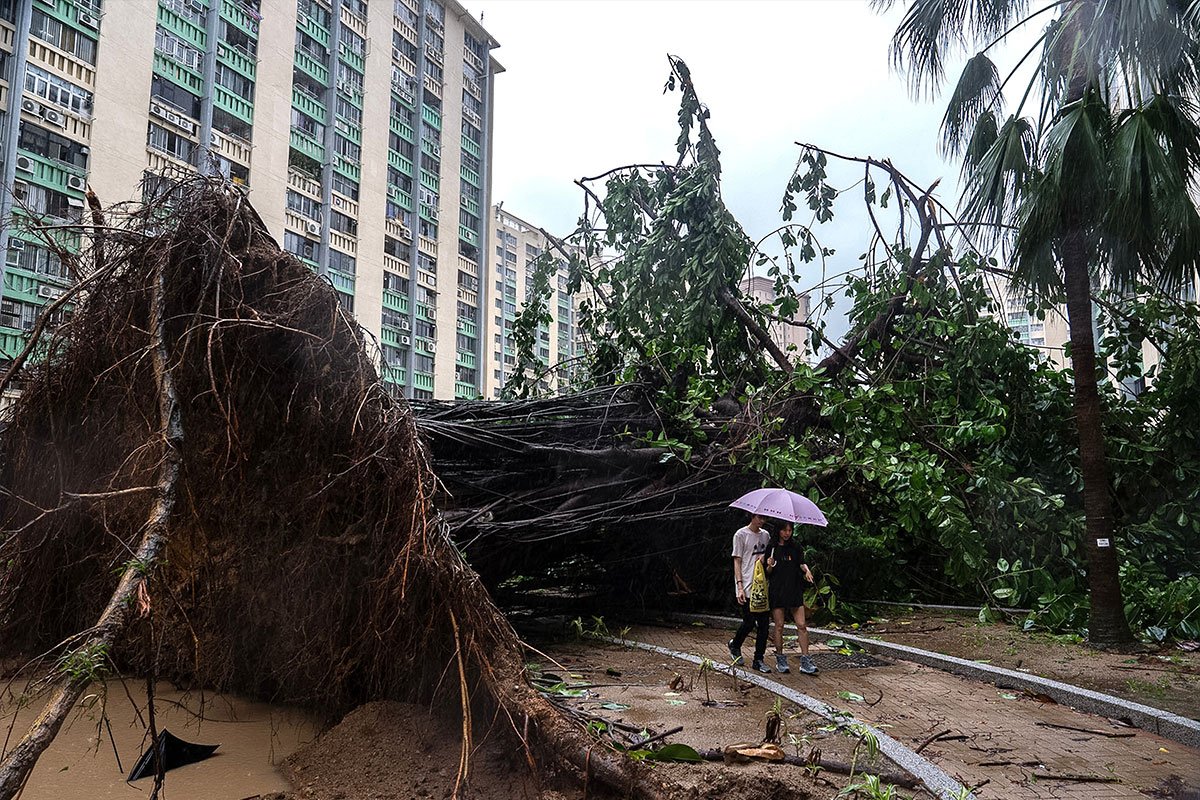 Supertajfun poharao Hong Kong: Više od 100 povrijeđenih