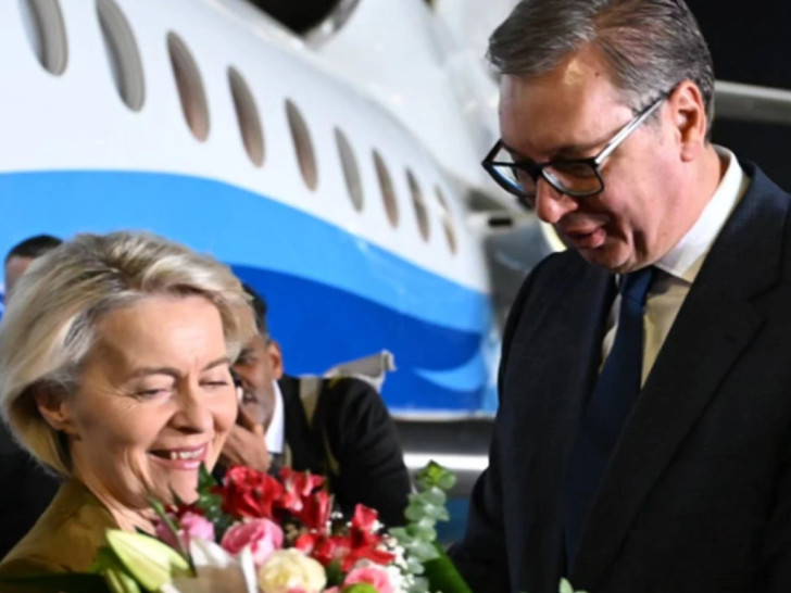 Vučić dočekao Ursulu fon der Lajen