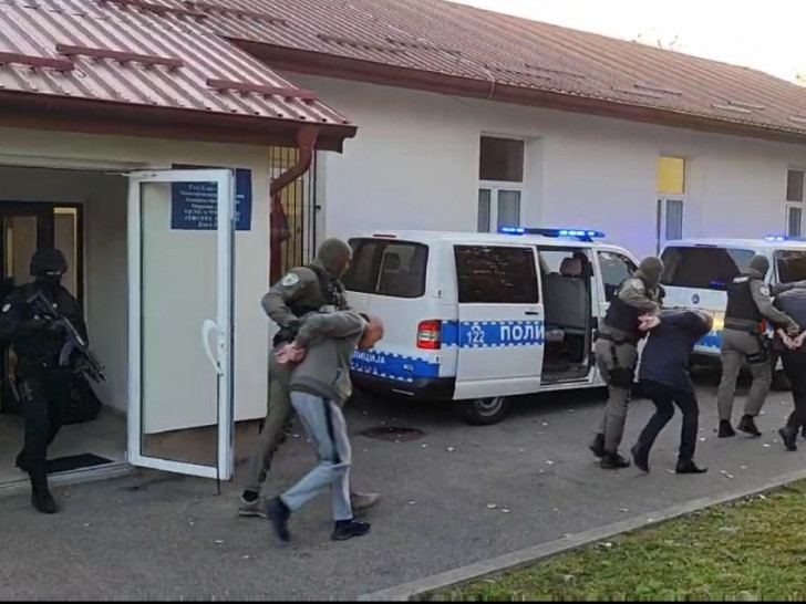 Osumnjičeni iz akcije „Petlja“ sprovedeni u Okružno javno tužilaštvo