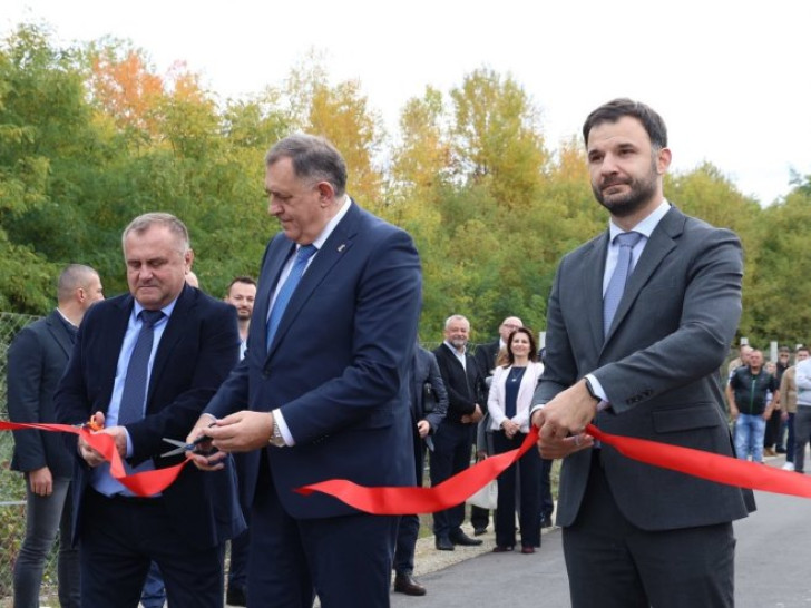 Dodik pustio u rad novi pogon u ljubijskom “Tveku”