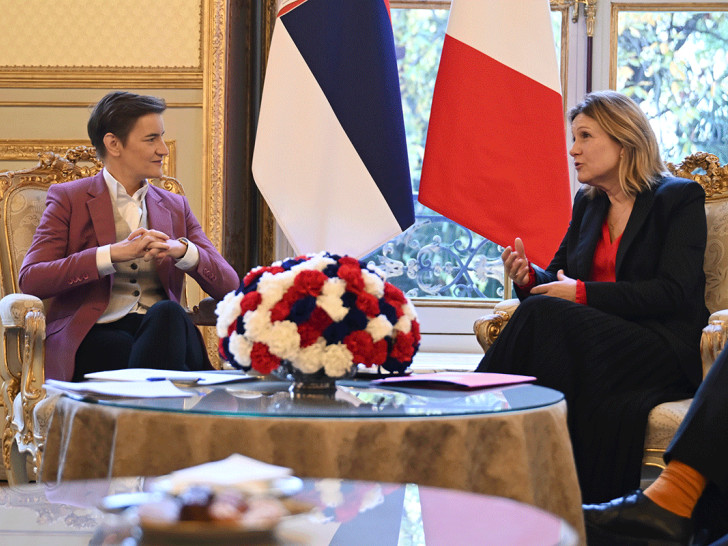 Brnabić: Francuska najveći zagovornik prava Srba na Kosovu