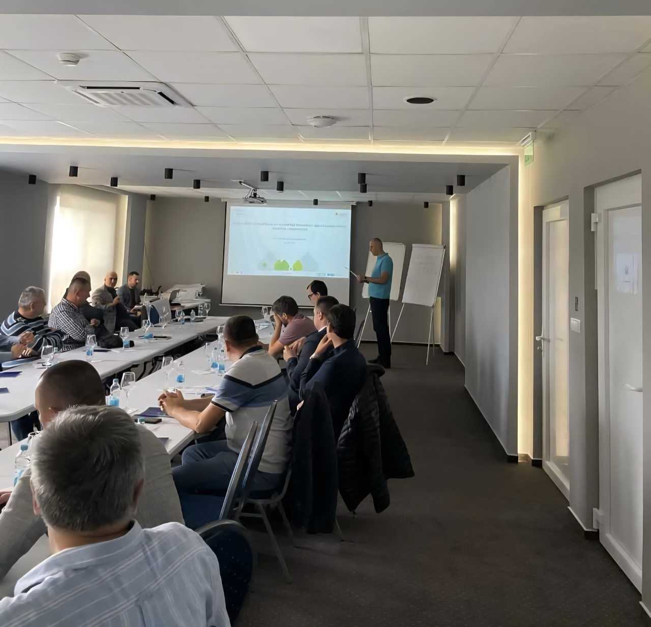 Predstavnici Civilne zaštite učestvovali na treningu o upravljanju požarima na otvorenom prostoru