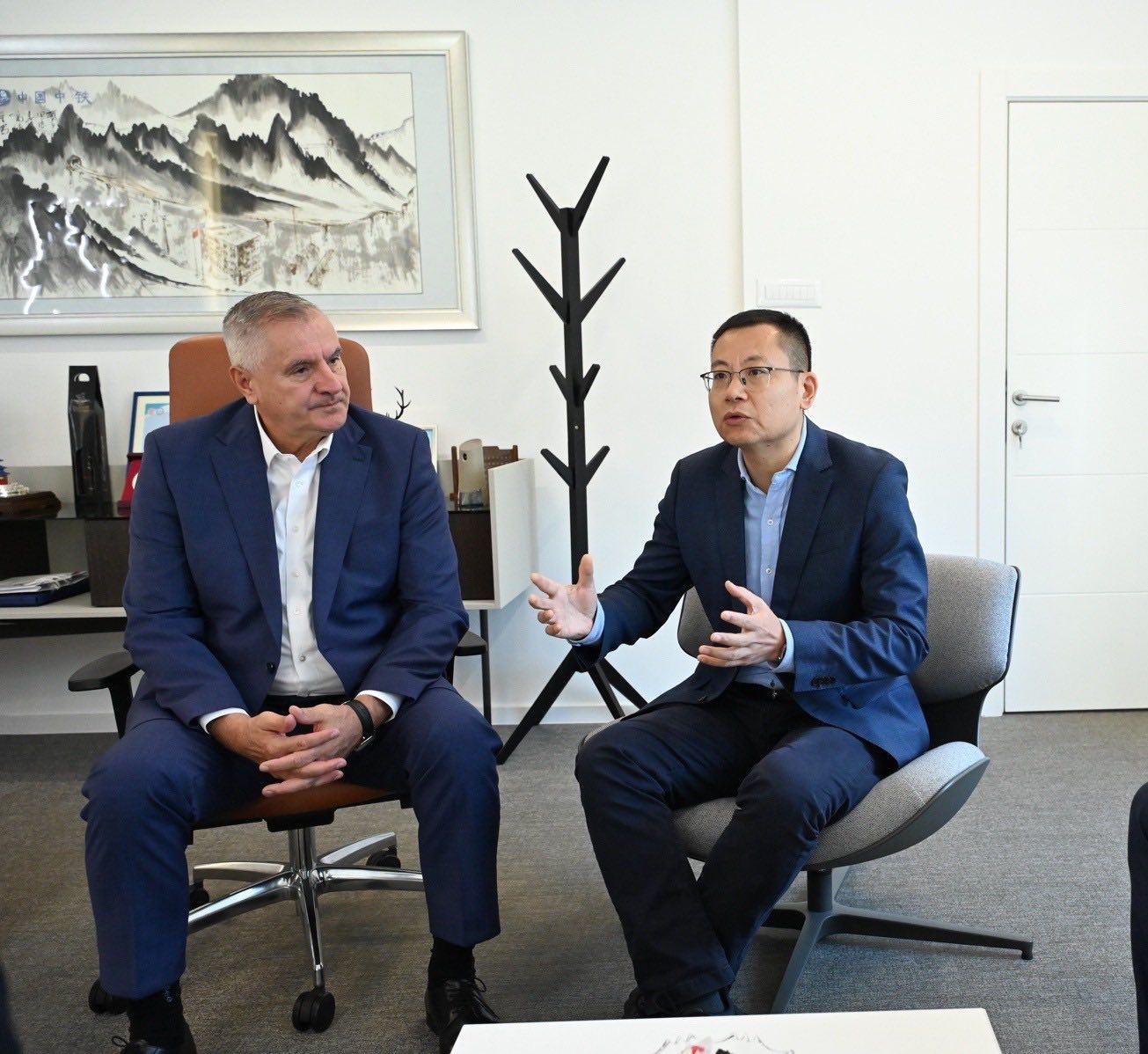 Višković sa predstavnicima kineske kompanije „Šandong“