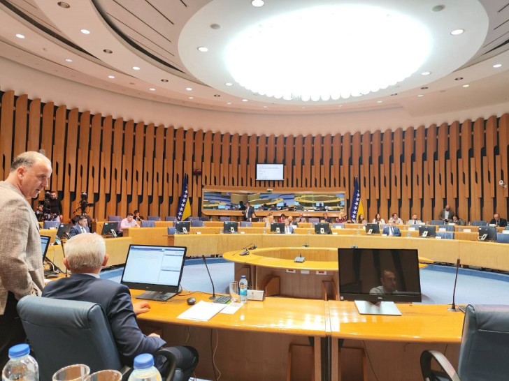 Sjednica Doma naroda nije nastavljena, nema hrvatskih delegata