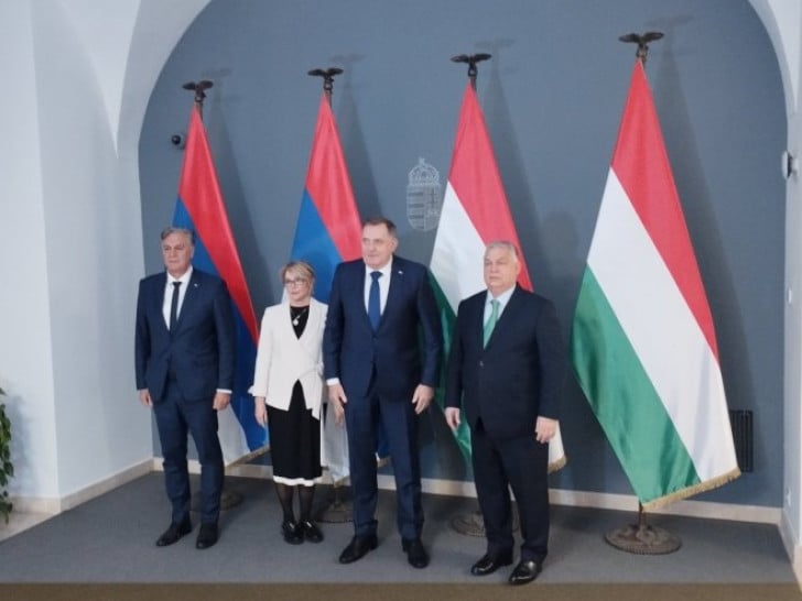 Delegacija Srpske na sastanku sa Orbanom