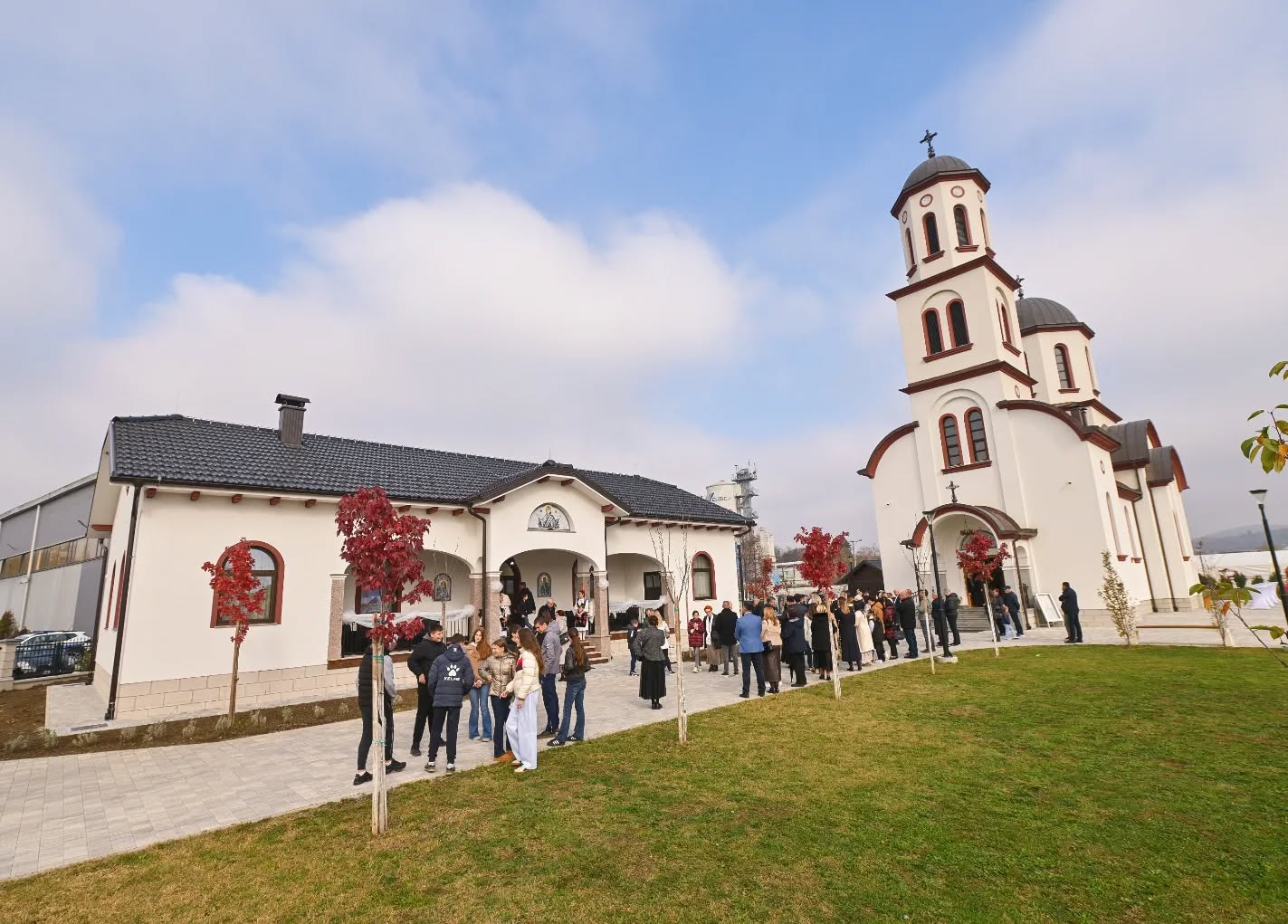 U Dervišima osveštana novoizgrađena crkvena sala i temelj parohijskog doma