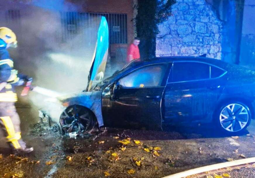 Zapaljeno službeno vozilo gradonačelnika Mostara