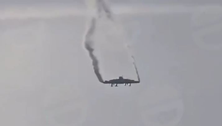 NATO avion pao na granici Gruzije i Azerbejdžana (VIDEO)