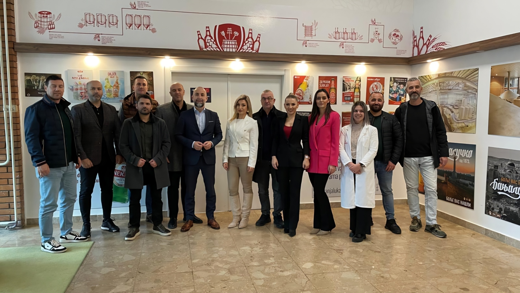 Banjalučka pivara ugostila delegaciju SC „Borik“ pred start turnira u malom fudbalu „Borik MaxBet 2025“