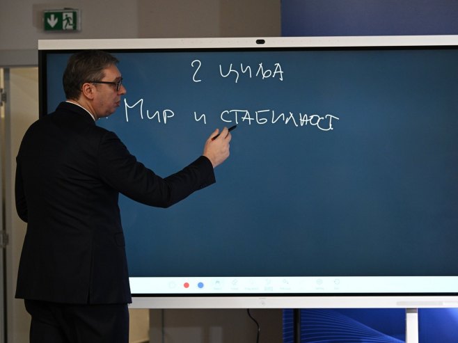 Vučić: Dva cilja za 2026. godinu – mir i stabilnost i najbolja godina za ekonomiju