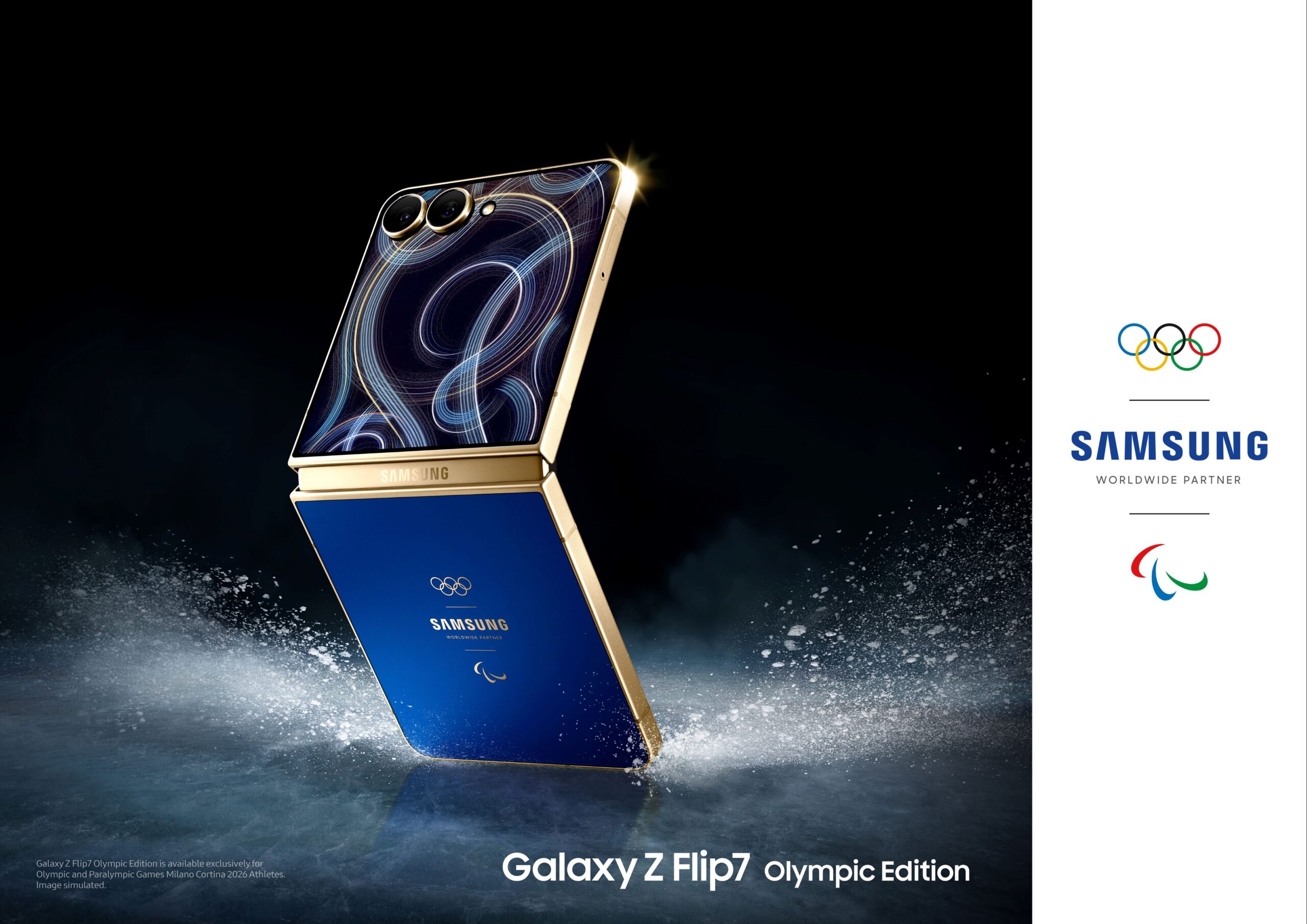 Samsung predstavlja ekskluzivno olimpijsko izdanje Galaxy Z Flip7 za Milano Kortinu 2026
