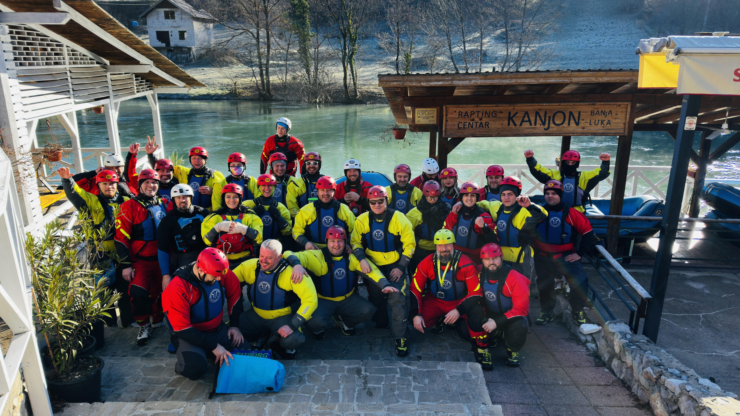Novogodišnja rafting regata na Vrbasu: Lijepa tradicija koja traje!
