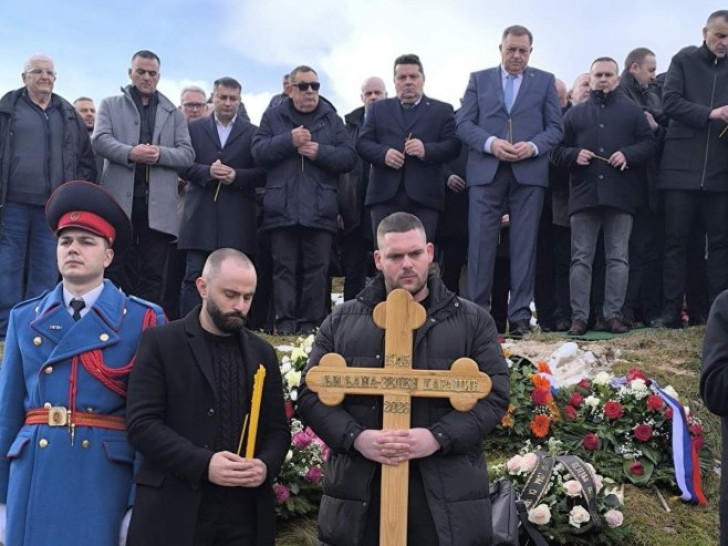 Uz visoke počasti sahranjena Ljiljana Zelen Karadžić