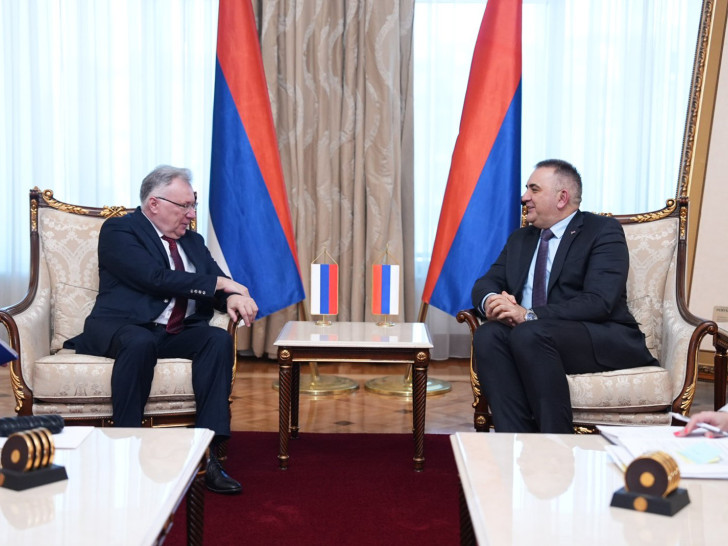 Minić sa Kalabuhovom: Zahvalnost Rusiji za istrajnu odbranu dejtonskog uređenja BiH
