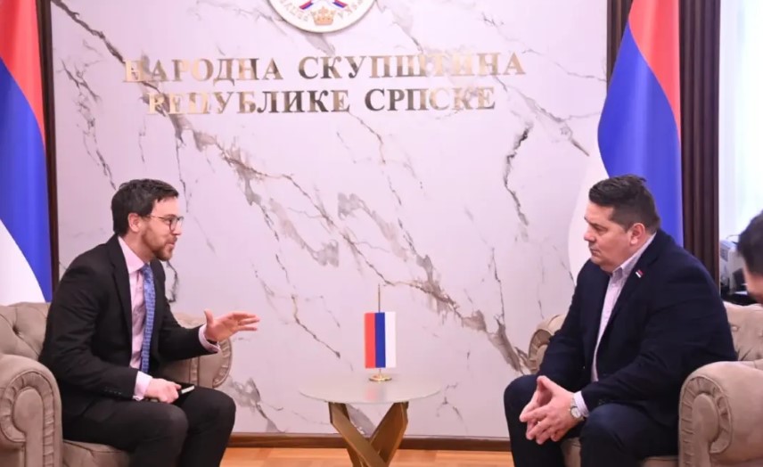 Stevandić sa Majlsom: Očuvanje mira – prioritet Srpske