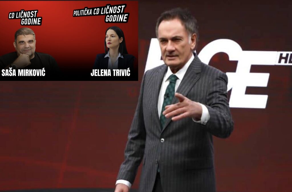 Izjave protiv Srba odvele ih na tron Face TV (VIDEO) Saša Mirković i Jelena Trivić sarajevske ličnosti godine