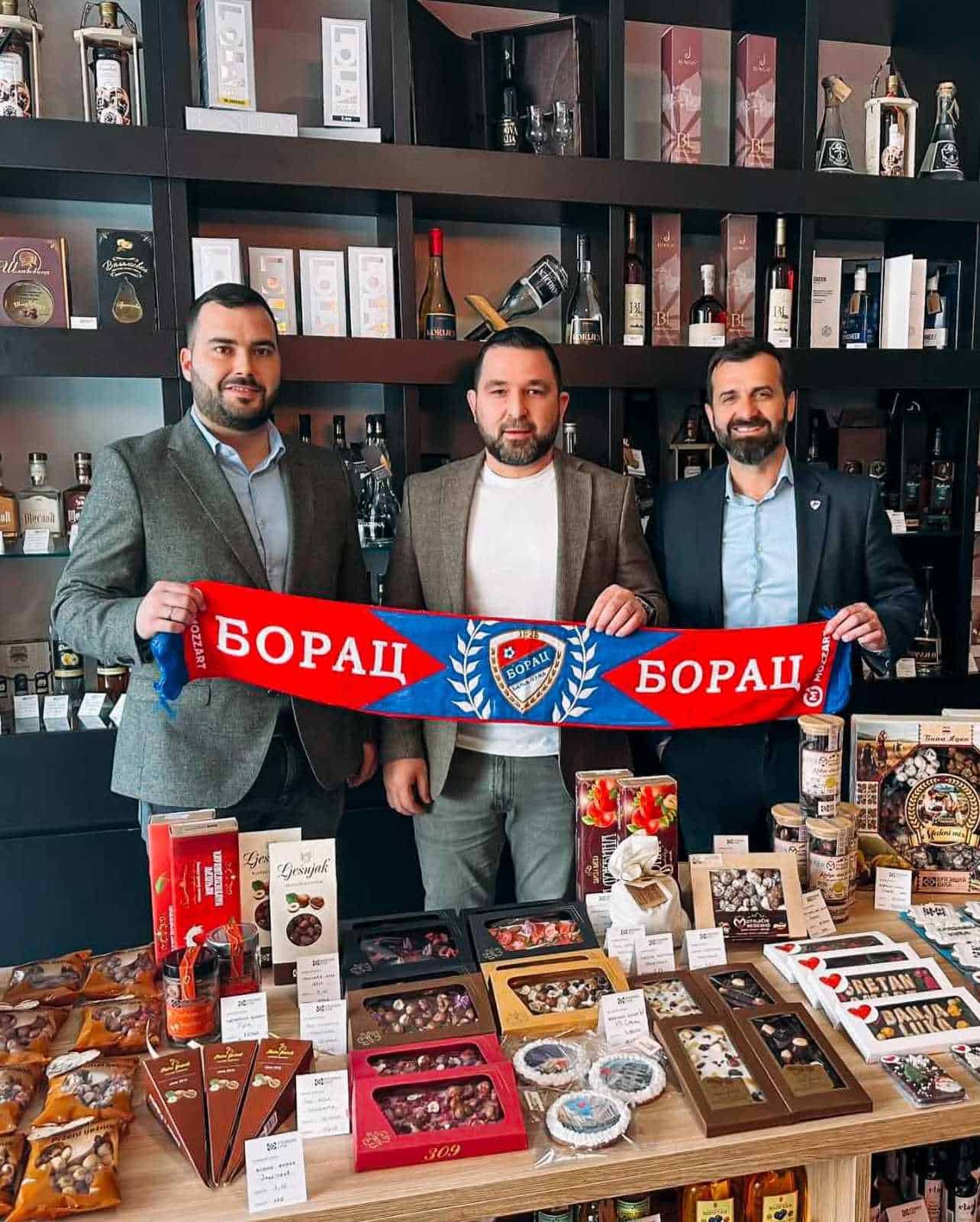 FK Borac i Centar za razvoj poljoprivrede i sela pokreću saradnju: Poklon korpe sa krajiškim proizvodima povodom 100 godina kluba