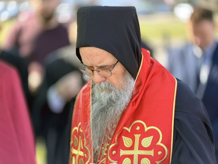 Mitropolit Fotije osveštao zemljište na kojem će biti izgrađen hram posvećen Svetom Savi