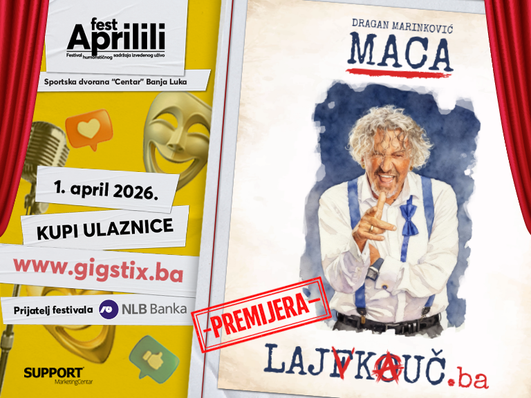 Četvrti “Aprilili Fest” u Banjaluci: Monodrama “Lajf Kouč” otvara festival