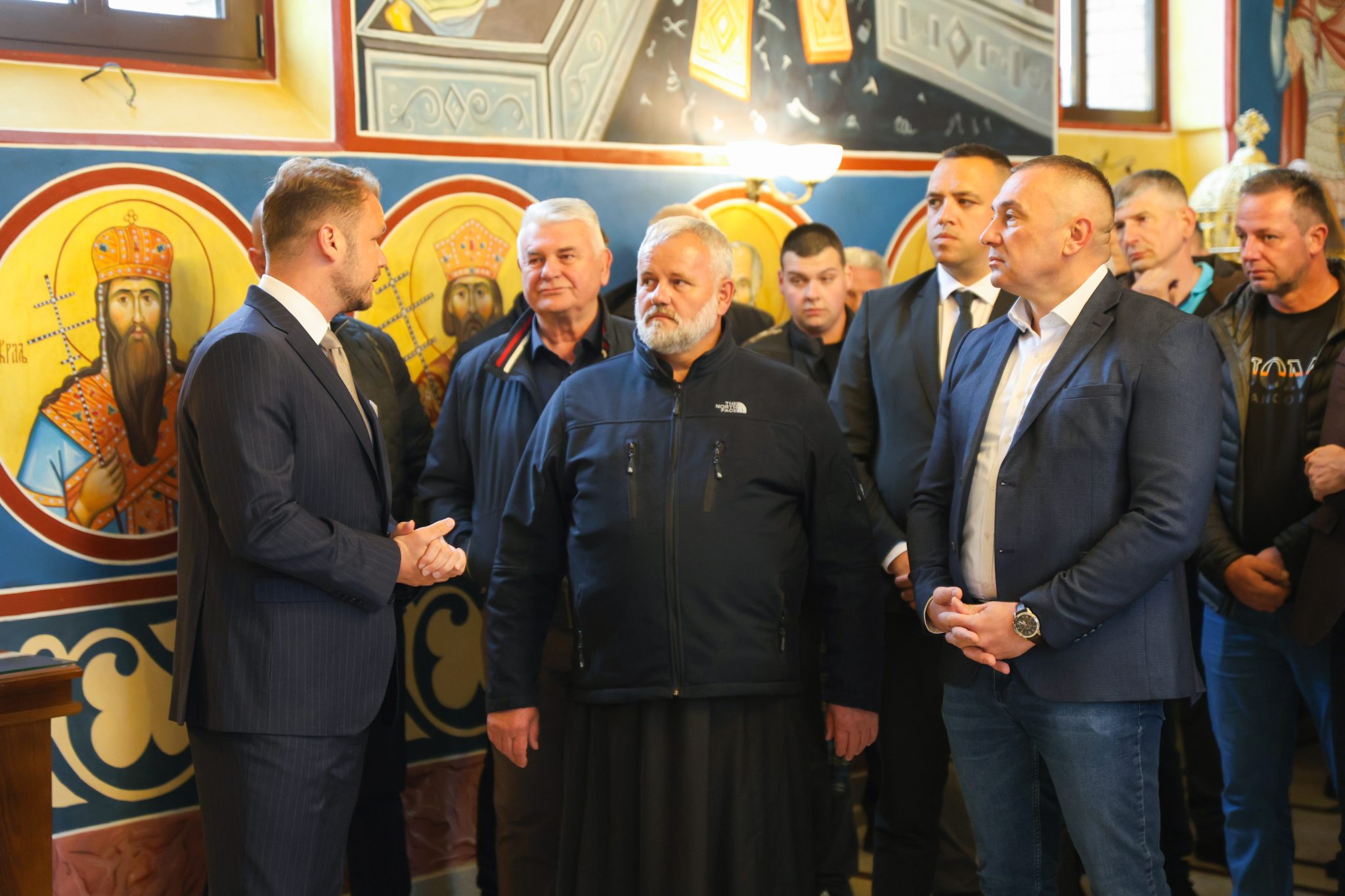 Stanivuković i Kojić posjetili Hram Uspenja Presvete Bogorodice u Mokrom kod Pala