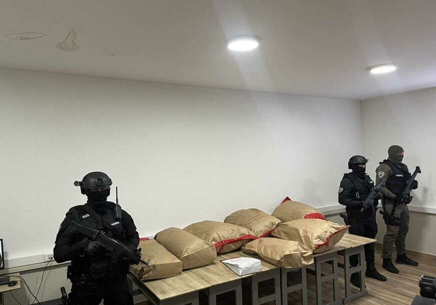 Odredište 50 kilograma skanka bio skriveni štek u Gradišci