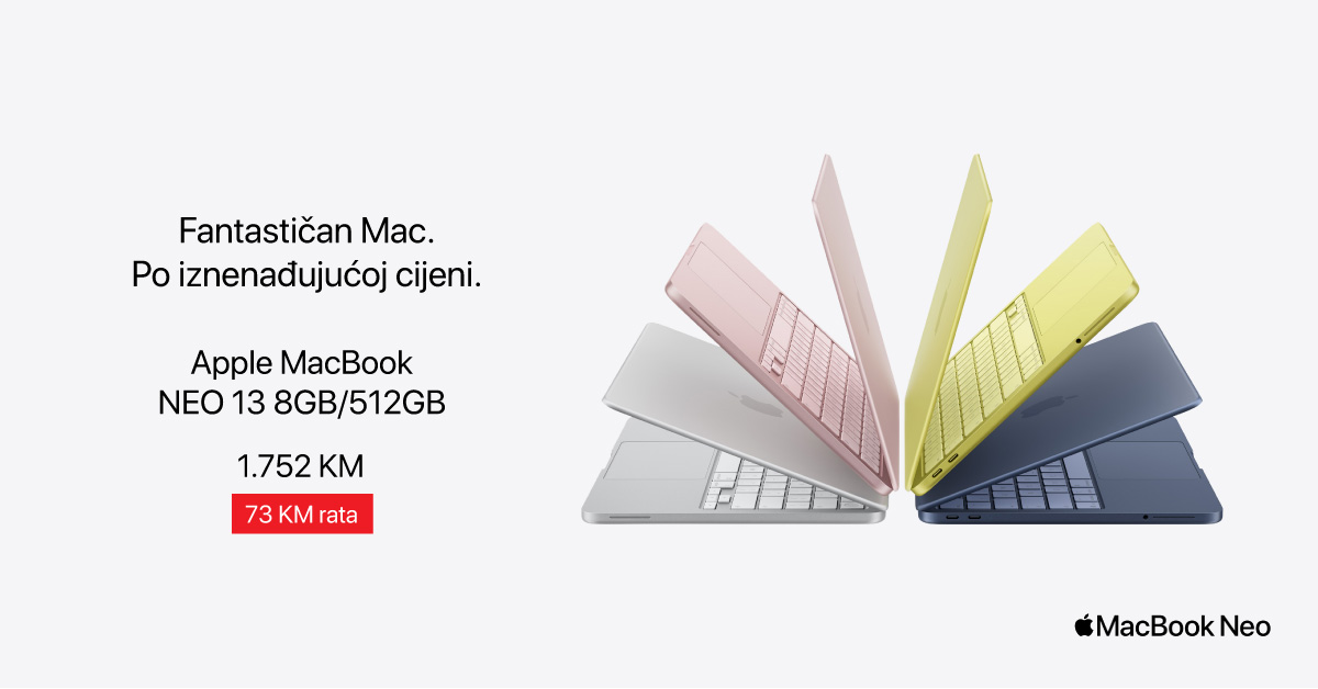 Nova generacija laptopa sada u m:tel ponudi – MacBook Neo