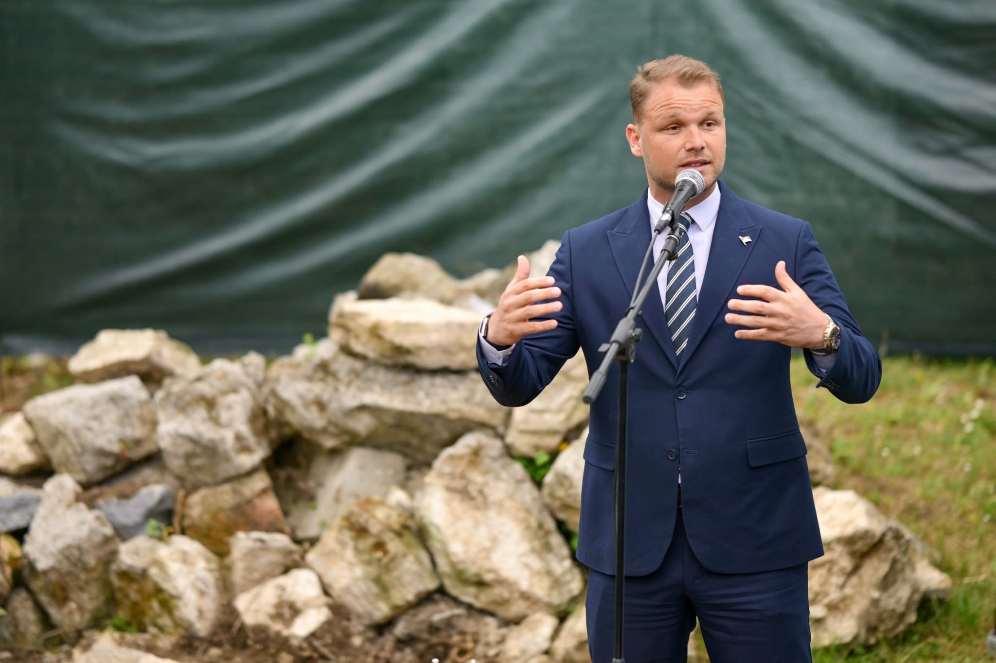 Položen kamen temeljac za obnovu Sahat-kule u Banjaluci
